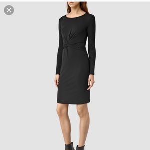 All saints long sleeve dress size small